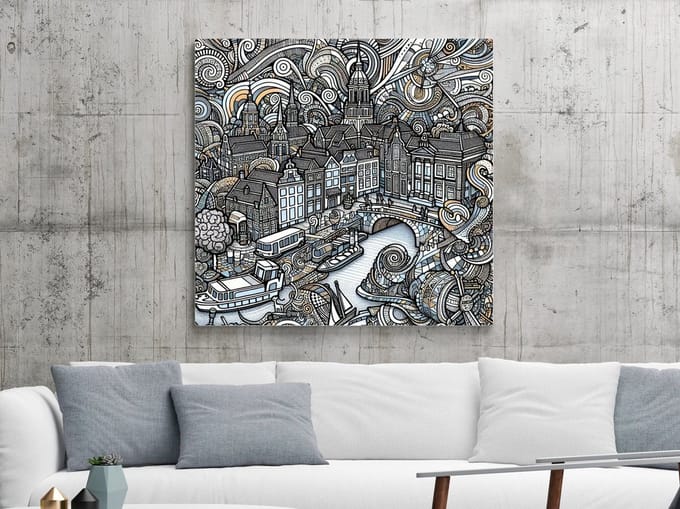 Kunstprint | Wanddecoratie | Forex | 60 × 60 cm