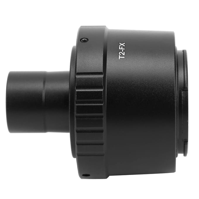 Telescoop 0.965in T-mount Adapter en Lensadapterring voor Fujifilm FX-mount Camera gray