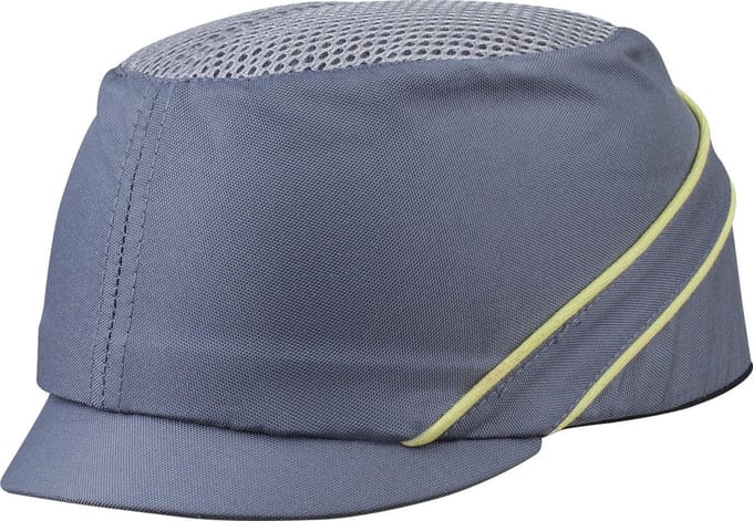 Delta Plus Air Coltan Grijs - Vizier 3 cm | Comfortabele en Ventilerende Stootpet voor Veiligheid