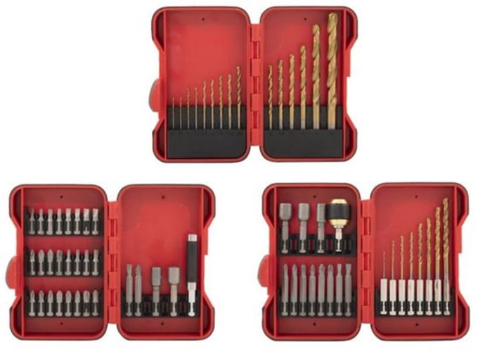 Topgear Boor- en Bitset 64-delig – Complete Set met HSS Boren, CR-V Bits en Opbergboxen