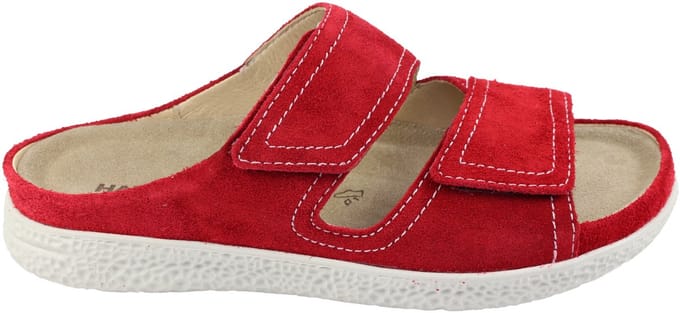 Hartjes - Groove 1222 /30 - Slippers - rood nubuck/suede - 41