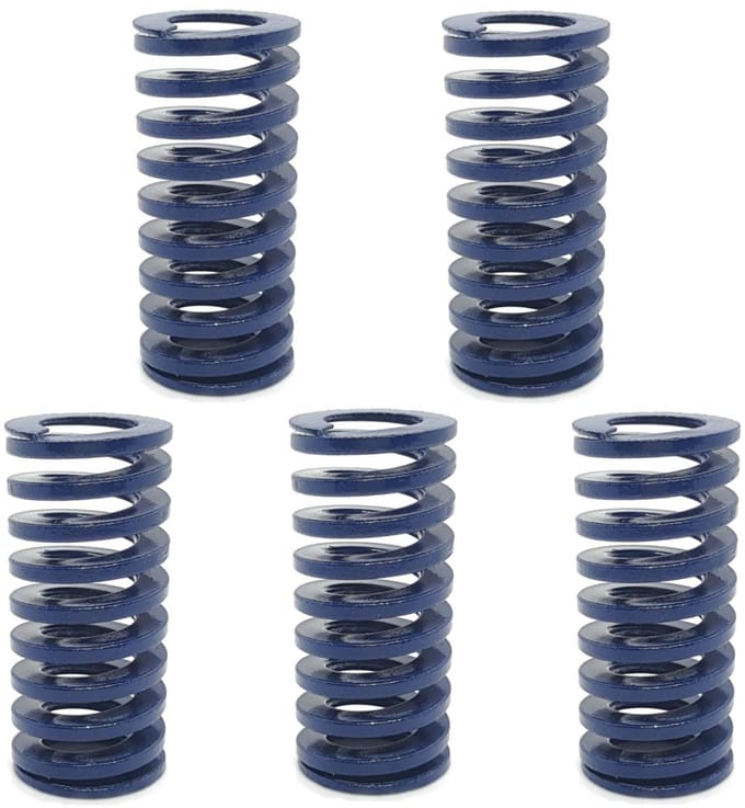 Compressieveren - Matrijsveren - Lichte belasting - Hoge elasticiteit precisie - 16x35 mm - Blauw
