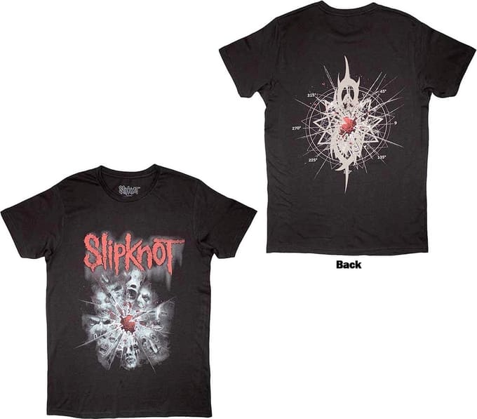 Slipknot - Shattered Heren Tshirt - M - Zwart