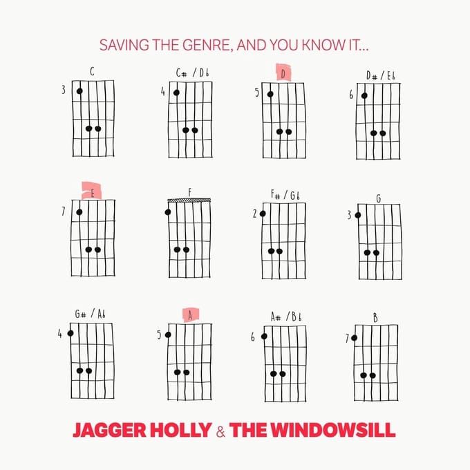 Jagger Holly Vs The Windosill - Saving The Genre, And You Know It (10" LP)
