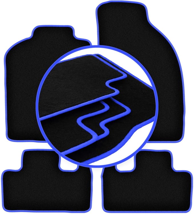 CARLUX-BLUE automatten voor: FIat Coupé coupé (1993-2000)