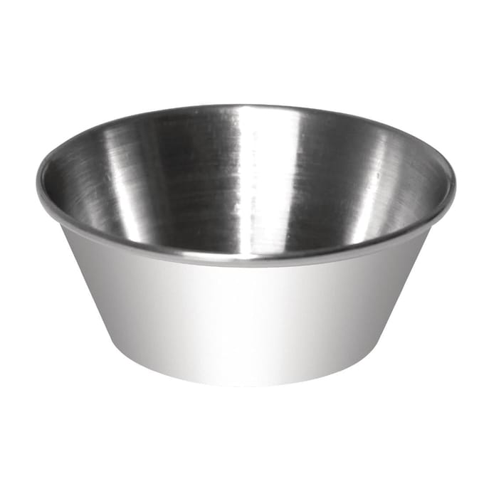 Olympia RVS sausbakjes 40ml (12 stuks)