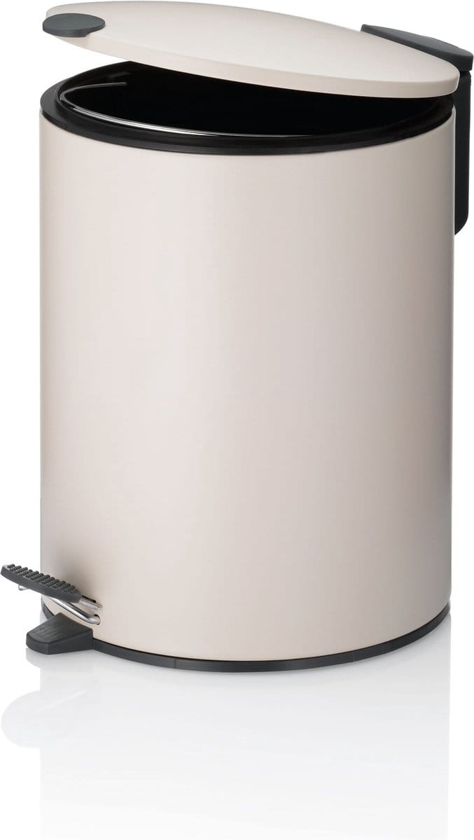 Pedaal Afvalemmer, 5 L, Beige - Kela | Mats