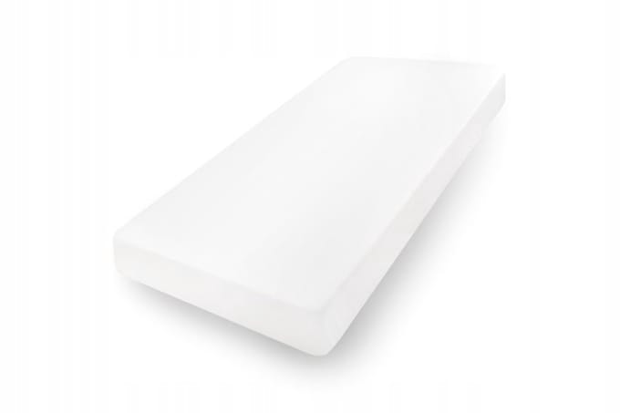 Jersey Hoeslaken met Elastiek 160x200cm Wit - Zacht & Duurzaam