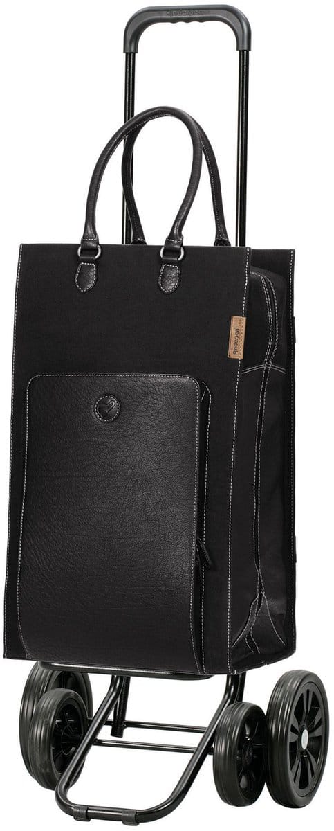 Andersen Shopper Quattro Shopper Charu Winkelwagen 57 cm - 49 L - schwarz