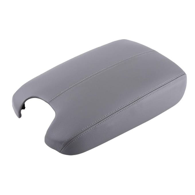 Kunstleer Armsteun Middenconsole Dekselhoes Voor Honda Accord 2008 2012 Grijs grijs