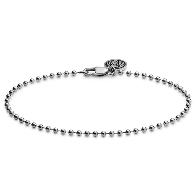 Essentials | 2,5 mm Zilverkleurige Ketting met Bolletjes Schakels
