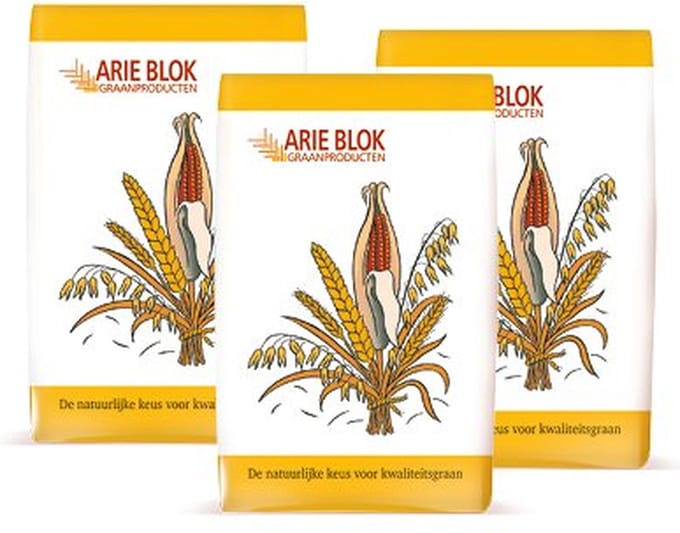 Arie Blok Gesneden gepelde haver 20KG