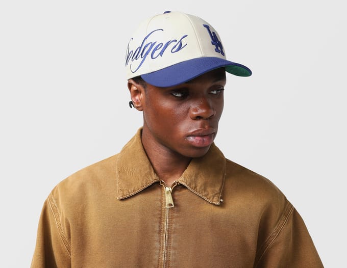 New Era LA Dodgers Side Script Low Profile 59FIFTY Pet, blauw
