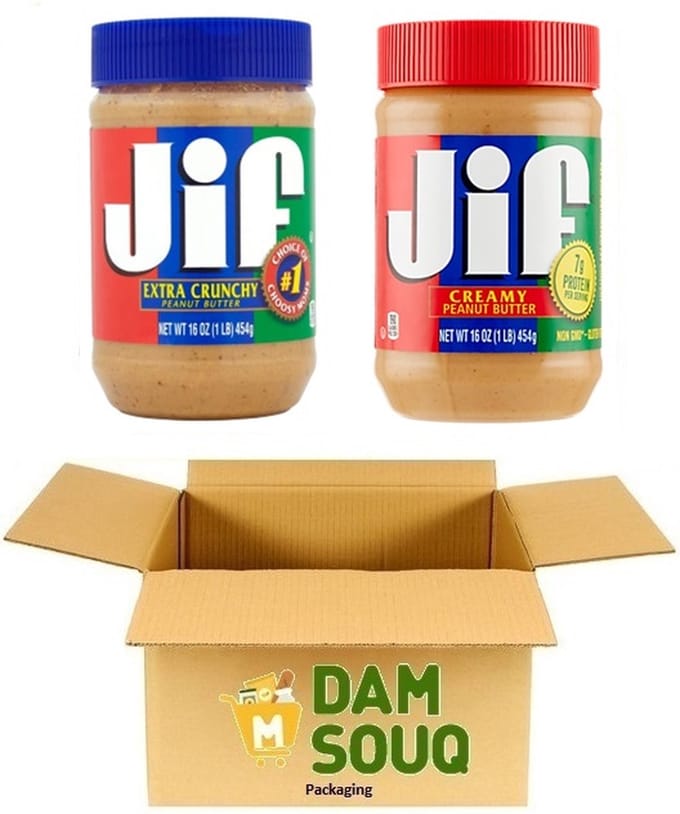 Mixpak Jif Pindakaas Creamy en Extra Crunchy (2 x 454GR)