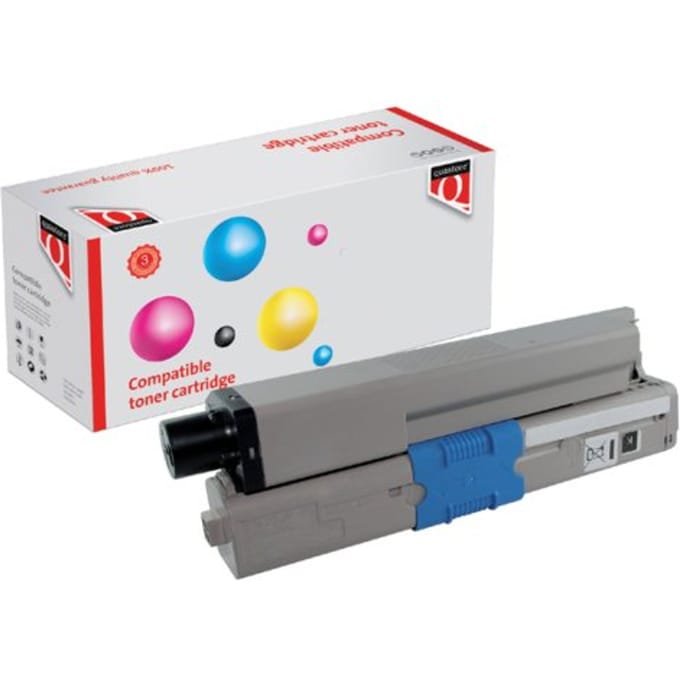 Toner Quantore alternatief tbv Oki 44469803 zwart