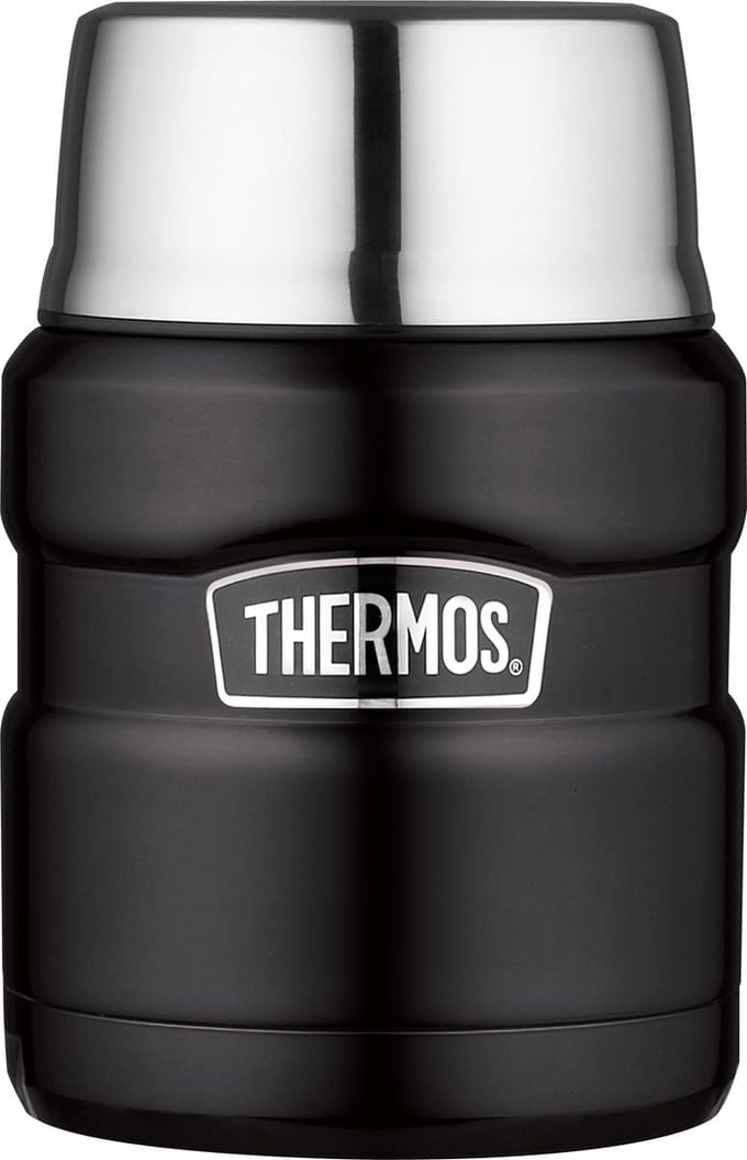 Thermos King voedseldrager - 47 cl - Mat zwart