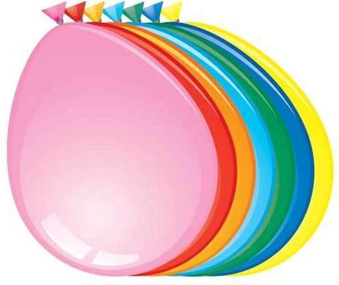 Ballonnen gekleurd 10 stuks 30 cm
