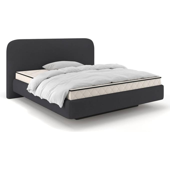 Bedframe Rosello 140 x 200 cm chenille met opbergruimte | NADUVI Collection