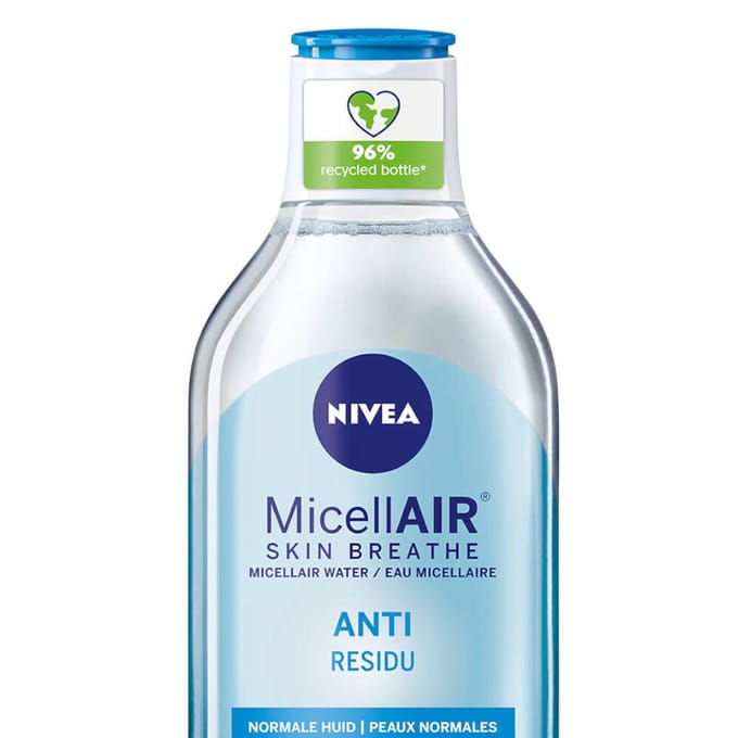 NIVEA Essentials Verfrissend & Verzorgend Micellair Water - Normale huid - Make up Remover - Cleanser met Vitamine E - 400 ml