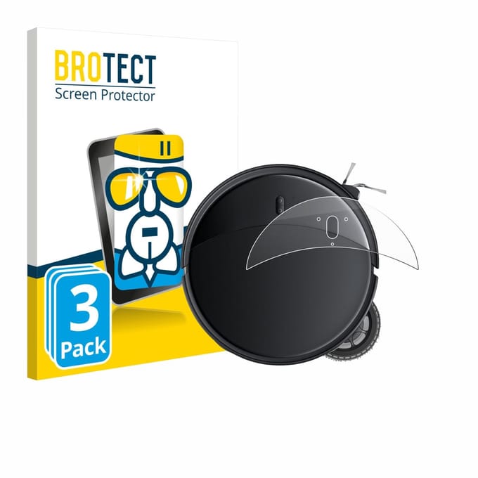 Screenprotector 3 Stuks voor Roborock Saros 10R Beschermglas transparant