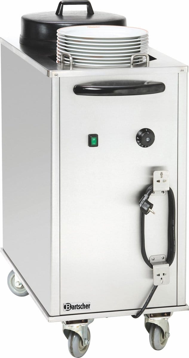Bartscher Bordendispenser - RVS - 2x 50 Borden - 230V - 435x820x1025mm