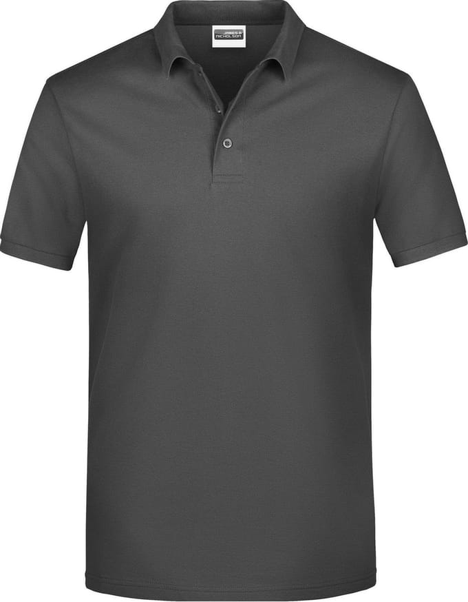 James And Nicholson Heren Basis Polo Shirt (Grafiet)