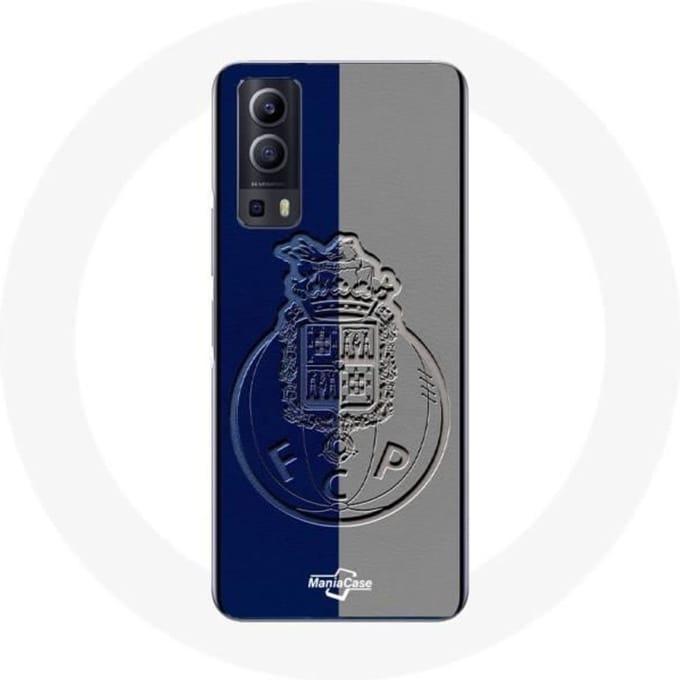 Coque Vivo Y72 fcp porto gond bleu et gris