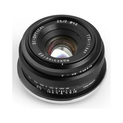 TTArtisan 25mm f/2  Sony E-montage