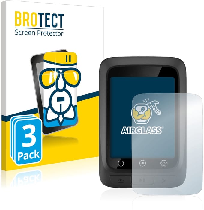 Screenprotector 3 Stuks voor CooSpo BC107 Beschermglas transparant