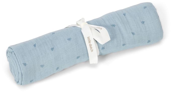 Swaddle - Blauw - 120 cm - Essentials