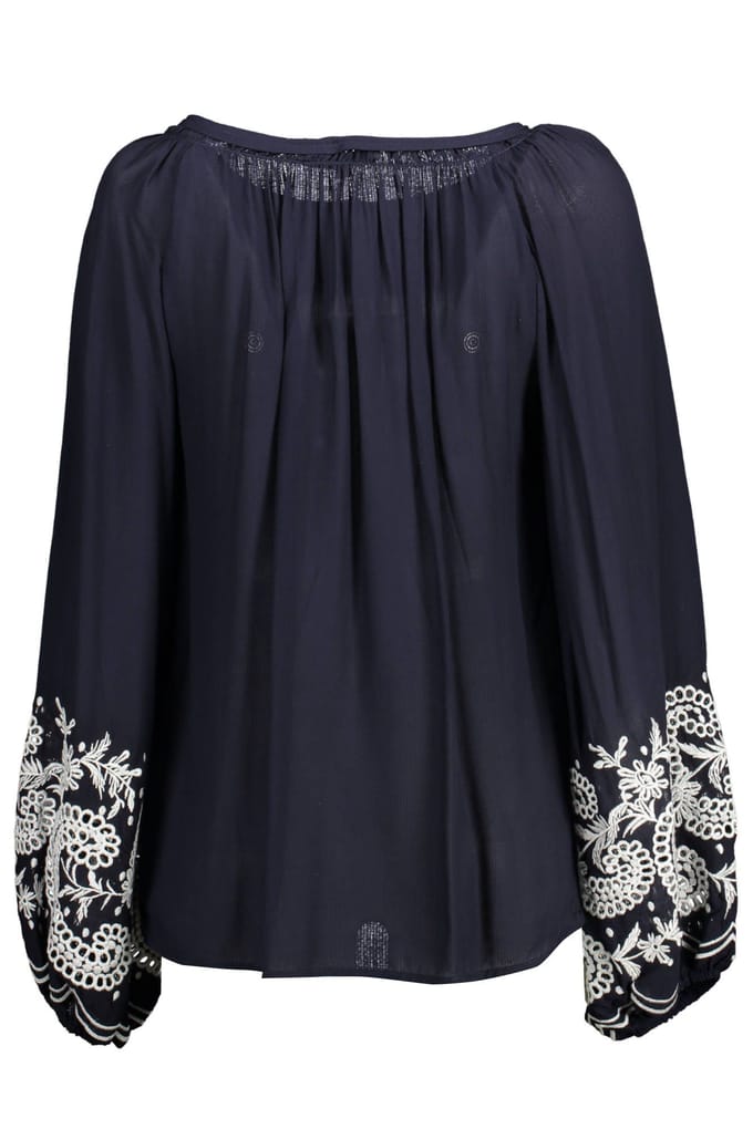 Geborduurde Blouse Model Ko12348