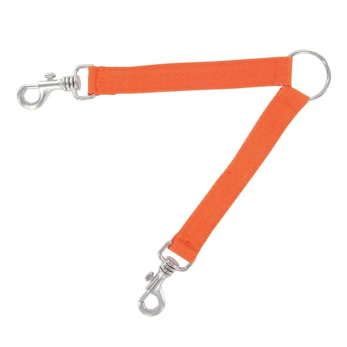 Lijn voor 2 honden in nylon GMT Outdoor