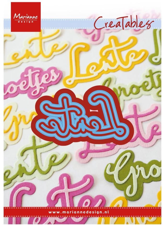 Marianne Design Creatables Snij en Embosstencil - NL - Lente