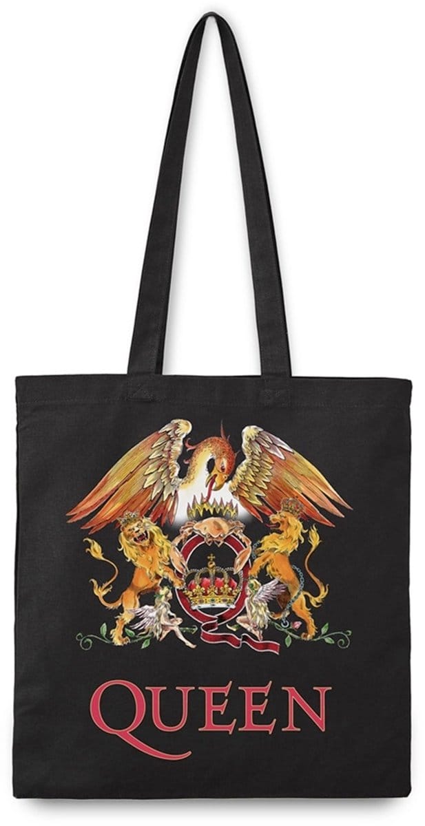 Rocksax Queen - Classic Crest Tote bag - Zwart