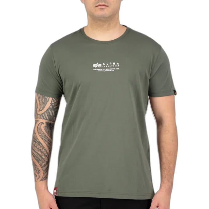 T-shirt Alpha Industries Wording