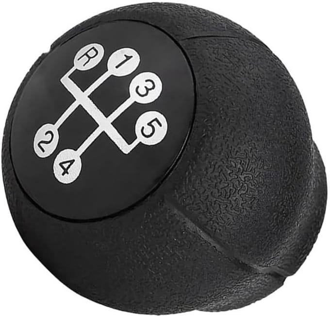 Dailygoods - Handmatige Gear Shift Knop - Schakelknop - Leer - 5