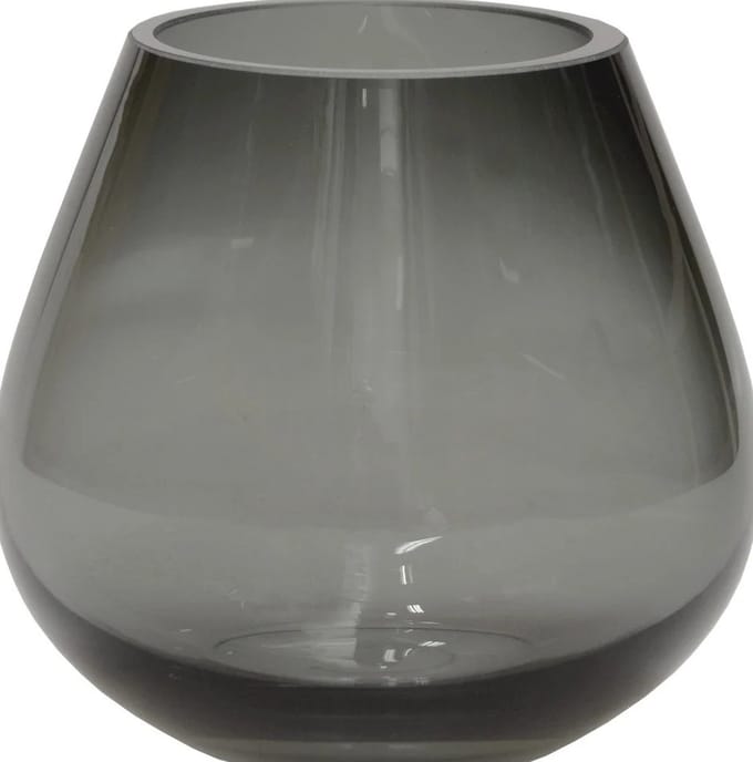 Waxinelichtjeshouder Tasman | X Small | grey | Ø12,5 x H11,5 cm | Set van 2 stuks