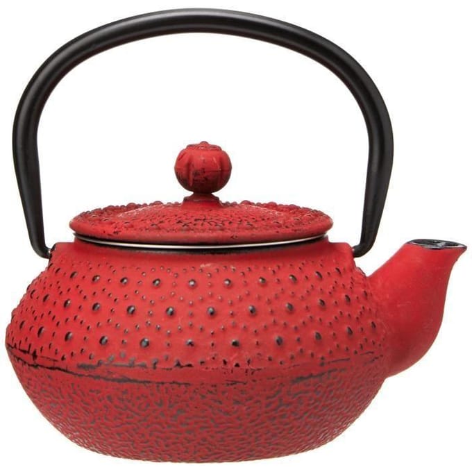 IBILI Théière - 0,30 l - Fonte rouge rouge