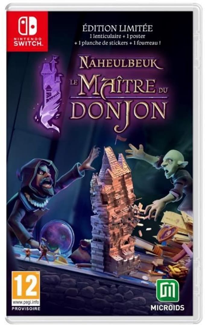 The Dungeon Master of Naheulbeuk - Nintendo Switch-spel - Limited Edition