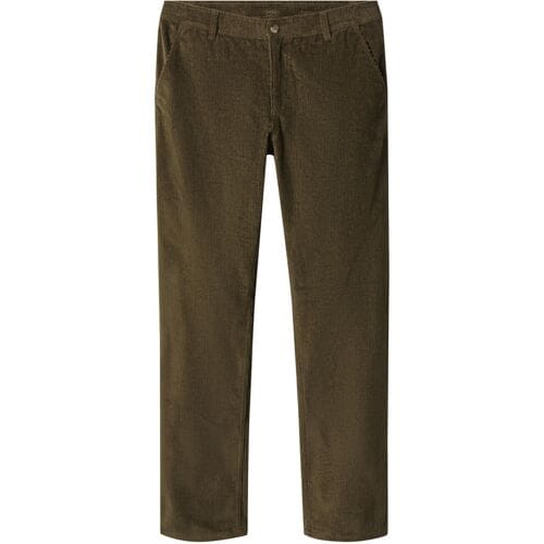 ESMARA MEN Heren corduroy broek (Kaki, L)