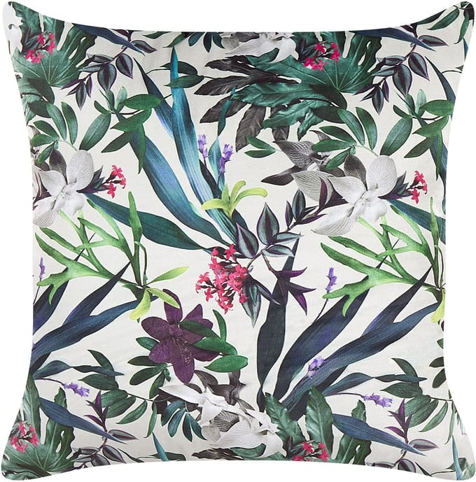 GASTERIA - Sierkussen - Groen - 45 x 45 cm - Fluweel