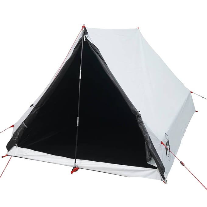 vidaXL - Tent - A-frame - 2-persoons - waterdicht - verduisterend - stof - wit