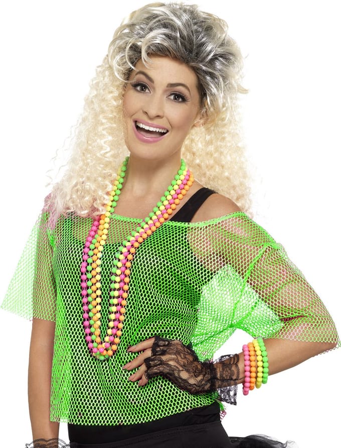 Visnet top neon groen - Maat M/L