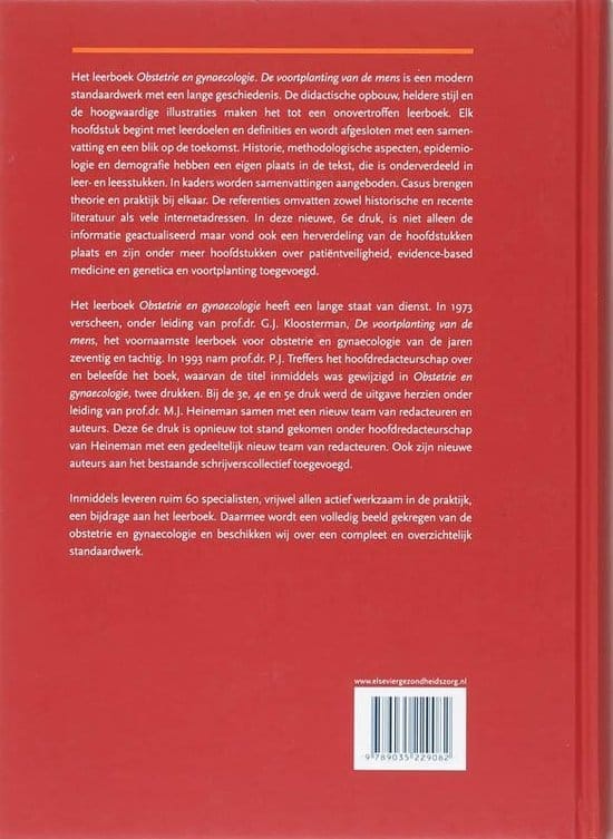 Obstetrie en Gynaecologie - Studieboek