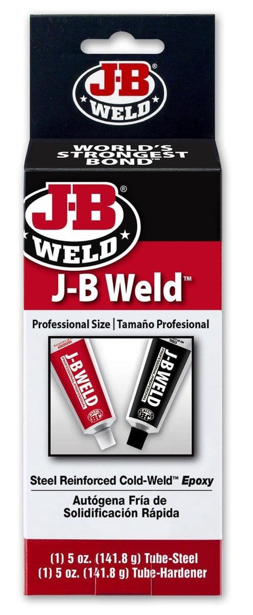 JB-Weld Industroweld 2 Componenten Epoxy - Staalversterkt - Inclusief de speciale JB/Quik/DG-Ontvetter