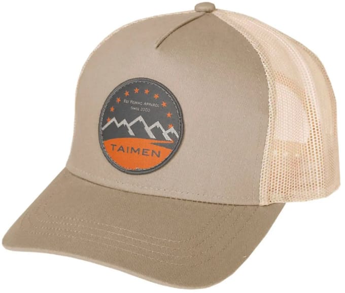 Atlantis Headwear Rapper Cotton Cap AT511 - KHAKI/STONE - One size