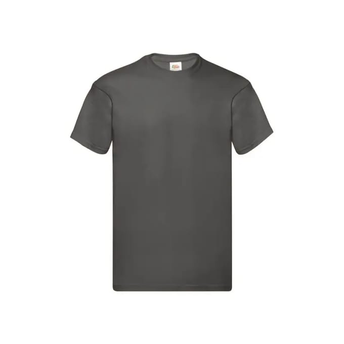 Fruit of the Loom - Original T - Light Graphite (Solid) - L