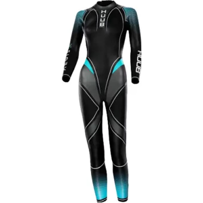 2025 Huub Dames Aegis X 3:3 Open Water Swimming Wetsuit - Blac
