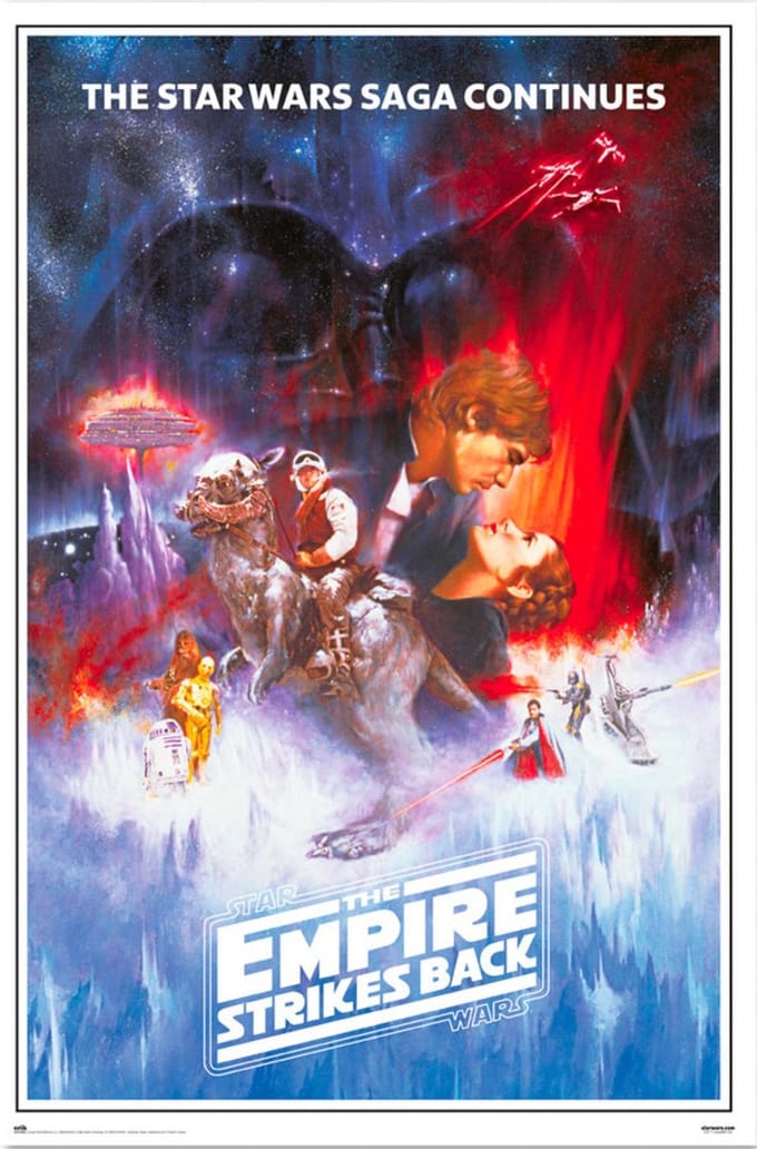 Poster Star Wars Classic El Imperio Contrataca 61x91,5cm