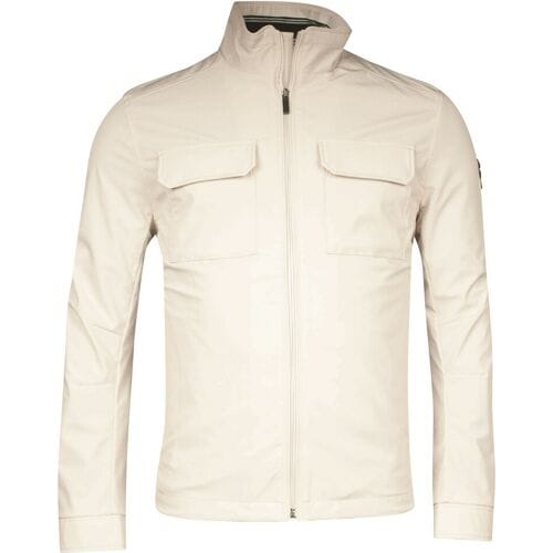Baileys Jack Uni Color Double Breast Pocket Zip Collar Kitt / male